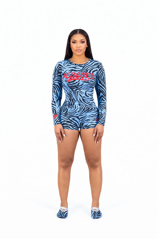 Plugged Zebra Essentials Shorts